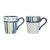 Jardin D’Ulysse Lot De 2 Mugs En Grès Bleu Marine – Un été à La Mer 13