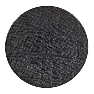 Table Passion Assiette Plate En Grès Noir D27cm – Vesuvio 10