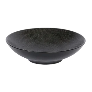 Table Passion Assiette Calotte En Grès Noir D19cm – Vesuvio boutiqued pas cher 13