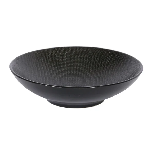 Table Passion Assiette Calotte En Grès Noir D19cm – Vesuvio 4