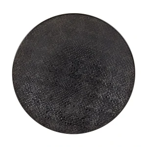 Table Passion Assiette à Dessert En Grès Noir D20.5cm – Vesuvio prix le plus bas 10