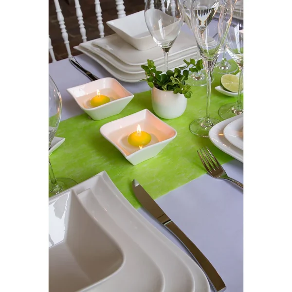 Table Passion Assiette Plate 25.5×25.5cm Melody Blanc Livraison Standard/Rapide 5