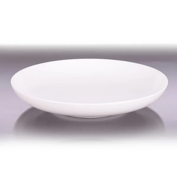 Table Passion Assiette Calotte En Porcelaine Blanc D21.5cm – Selena 3