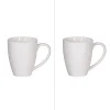 Table Passion Lot De 4 Mugs En Porcelaine Blanc – Snow 16