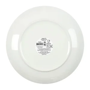 Livraison internationale Home Déco Factory Assiette Plate En Porcelaine Lisere Doré D26cm 10