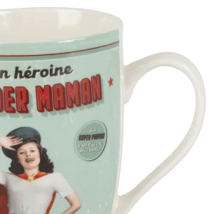 De super promotions disponibles Natives Mug En Porcelaine Vert – Wonder Maman Vert 6