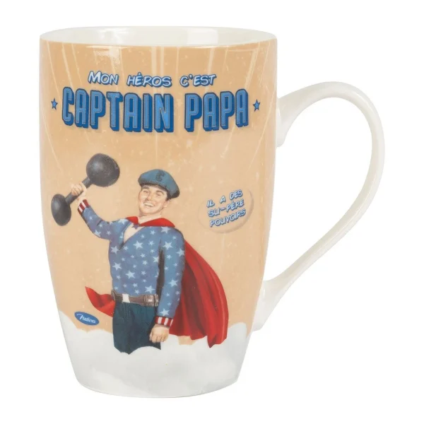 Natives Mug En Porcelaine Beige – Captain Papa beauté 1