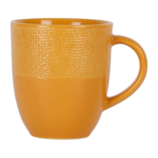 Table Passion Mug En Grès Safran – Vesusio Acheter 1