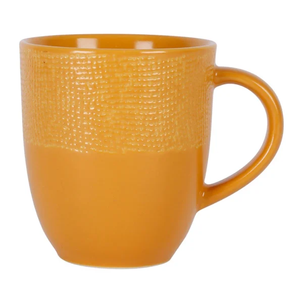 Table Passion Mug En Grès Safran – Vesusio Acheter 5