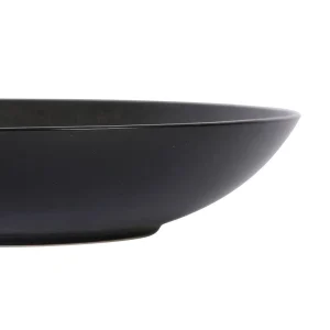 Large choix en ligne Table Passion Assiette Calotte En Gres Noir D25cm – Vesuvio 15