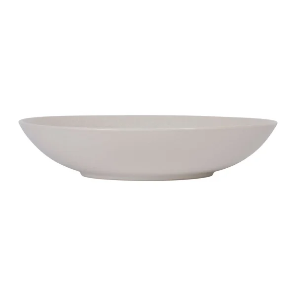 soldes en ligne Table Passion Assiette Calotte En Gres Blanc D25cm – Vesuvio 1