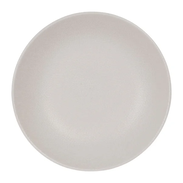 soldes en ligne Table Passion Assiette Calotte En Gres Blanc D25cm – Vesuvio 4