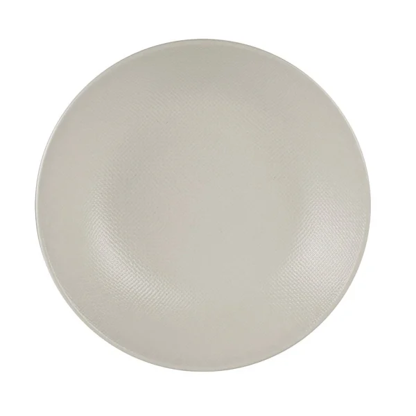 Table Passion Assiette Calotte En Gres Blanc D25cm – Vesuvio 3