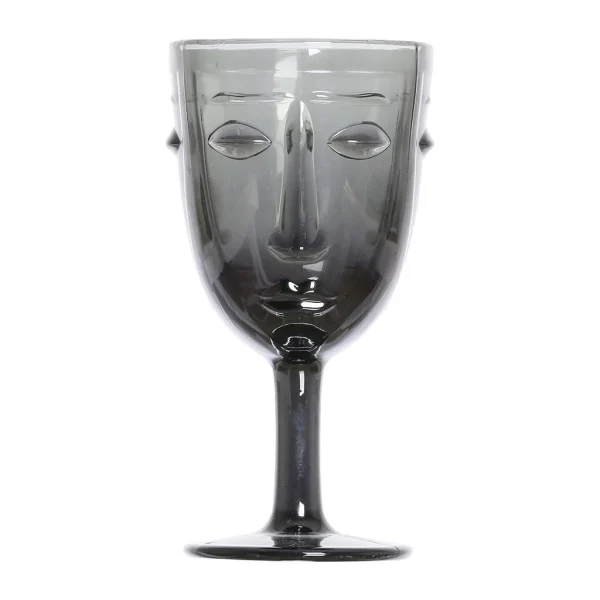 à prix promos Opjet Verre à Pied Visage Noir 1