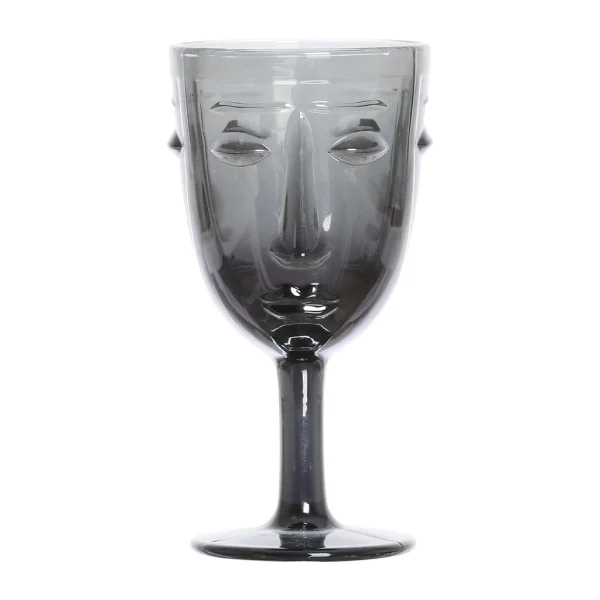 à prix promos Opjet Verre à Pied Visage Noir 5