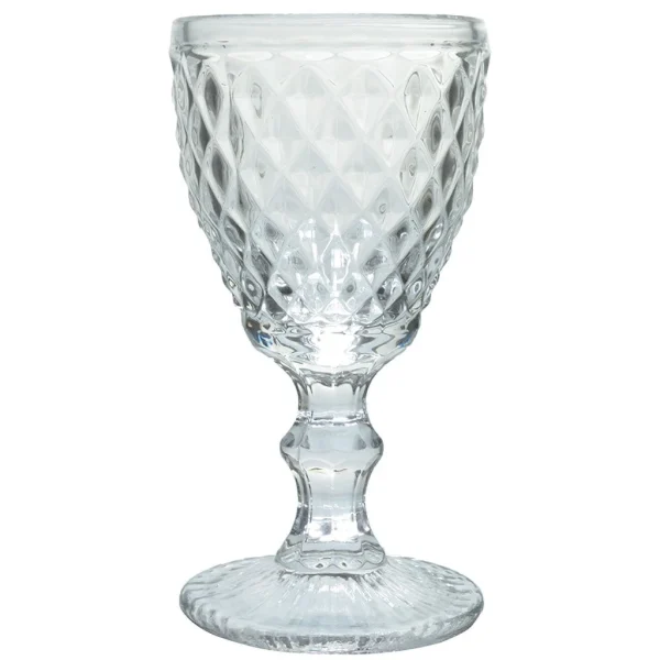 destockage Sibo Homeconcept Verre A Pied Diamond 34cl Transparent 1