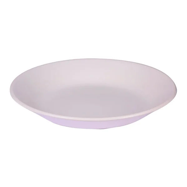 BASTIDE Assiette Calotte En Grès Blanc D21cm – Itya 3