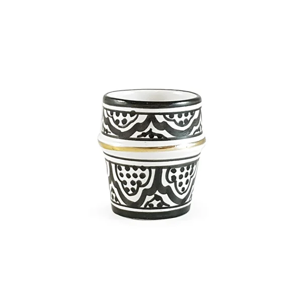 Chabi Chic Tasse Noir Et Or H7cm – Zwak Officielle 1