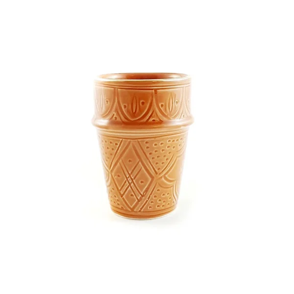 soldes de Noël Chabi Chic Tasse Marsala Et Doré D8xh11cm – Beldi Empreinte 1