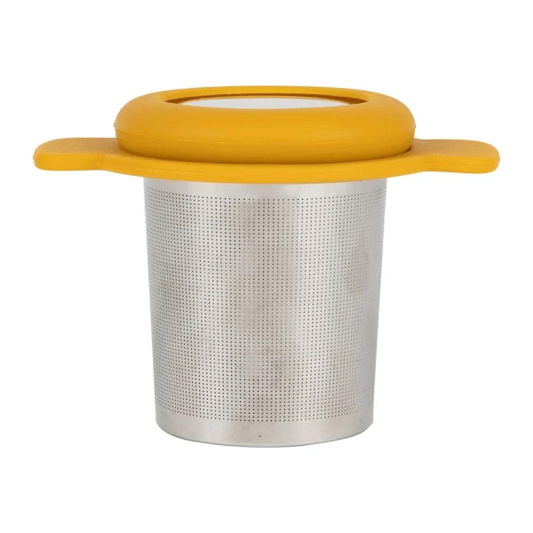 SEMA DESIGN Infuseur Universel En Inox Et Silicone Jaune – Colorada 1