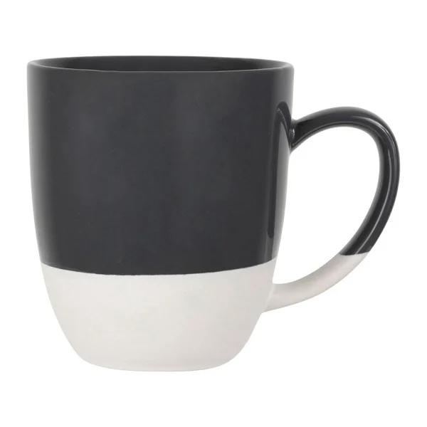 SEMA DESIGN Mug En Grès Blanc Et Gris – Blea Service Clients Dédié 1