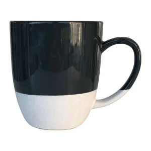 Authenticité garantie SEMA DESIGN Mug En Grès Blanc Et Gris – Blea 7