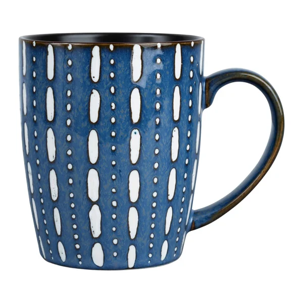 SEMA DESIGN Mug En Porcelaine Indigo – Urazia 1