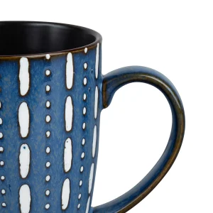 SEMA DESIGN Mug En Porcelaine Indigo – Urazia 6