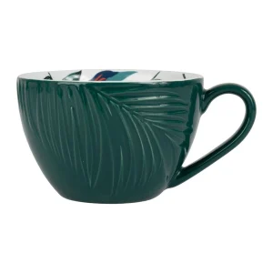 SEMA DESIGN Tasse The Et Sous-tasse X4 Cof Pep’s Pop Emeraude Et Corail 25cl pas cher en ligne 11