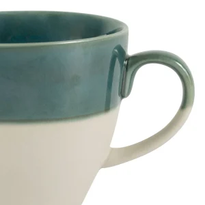 SEMA DESIGN Tasse En Grès émeraude Et Blanc – Crakel 6