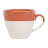 SEMA DESIGN Tasse En Grès Terracotta Et Blanc – Crakel 17