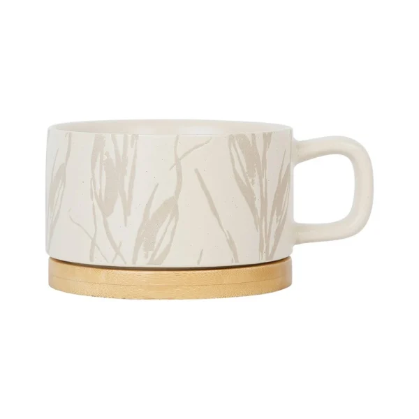 Protections acheteurs SEMA DESIGN Tasse à Thé En Grès Crème Mate – Terre Boheme 1