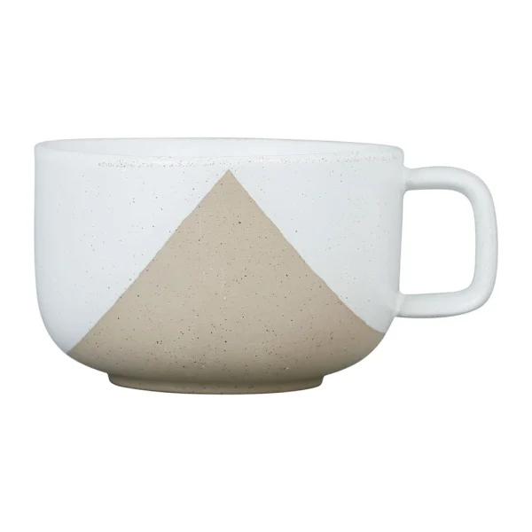 économies garanties SEMA DESIGN Tasse à Thé Avec Support En Grès Indigo, Blanc Et Terracotta -courba 4