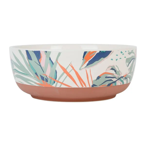 jusqu'à SEMA DESIGN Saladier Tropic’art Multicolore D26xh10cm Gres 1