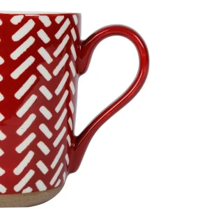 SEMA DESIGN Lot De 2 Mugs En Grès Grenat – Indired 7