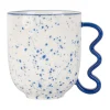 en promotion SEMA DESIGN Mug Bleu 37.5cl En Porcelaine – Funny 16