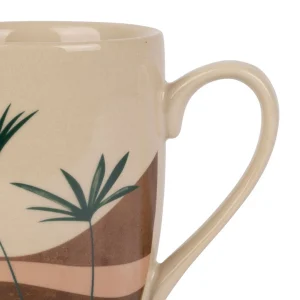 SEMA DESIGN Tisanière Terracotta Et Vert En Porcelaine Avec Filtre 37.5cl – Sweet Leaves à prix promos 7