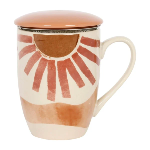 guranteed de qualité SEMA DESIGN Tisanière Avec Filtre Terracotta 37.5cl En Porcelaine – Sweet Leaves 1