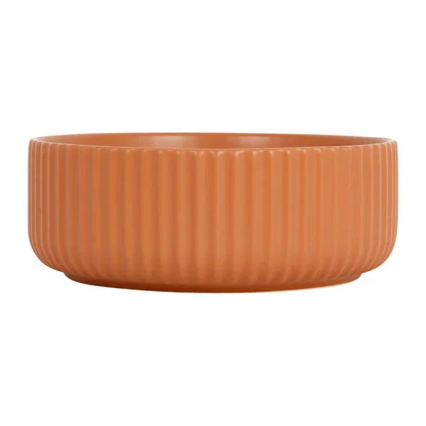 SEMA DESIGN Saladier Terracotta En Grès – Sweet Leaves magasin pas cher 1