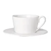 Côté Table Tasse Et Sous-tasse En Faience Blanche – Constance 8