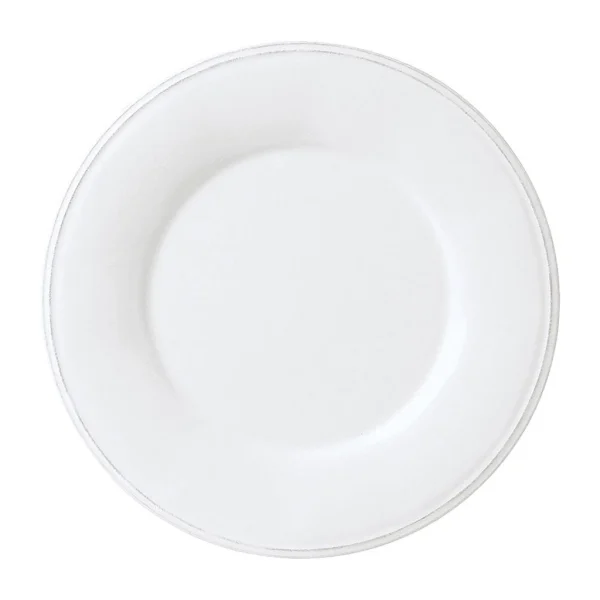 Côté Table Assiette De Présentation En Faïence Blanc – Constance 1