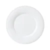 Côté Table Assiette Plate En Faïence Blanche D28.5cm – Constance nouvelle saison 13