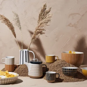 SEMA DESIGN Saladier En Grès Terracotta – Courba Pas Cher Magasin Soldes 9