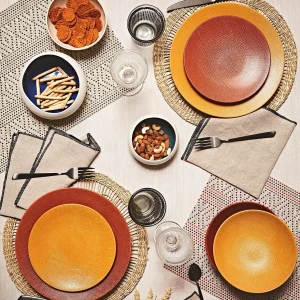 Table Passion Assiette à Dessert En Gres Terracotta D21cm – Vesuvio des prix incroyables 7